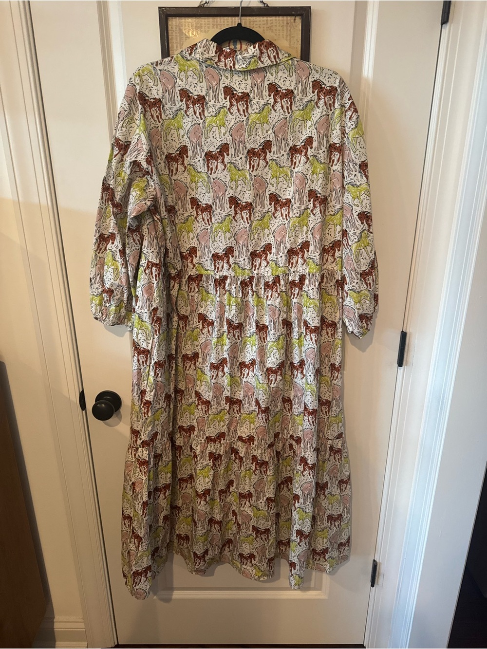 Anthropologie Bettina Tiered Shirt Dress by Maeve - Picture 7 of 7